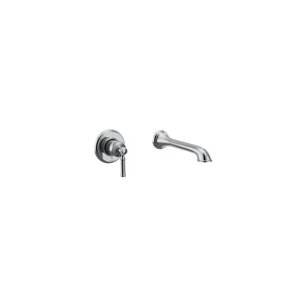 Dartmoor One-Handle Wall Mounted Tub Filler in Chrome